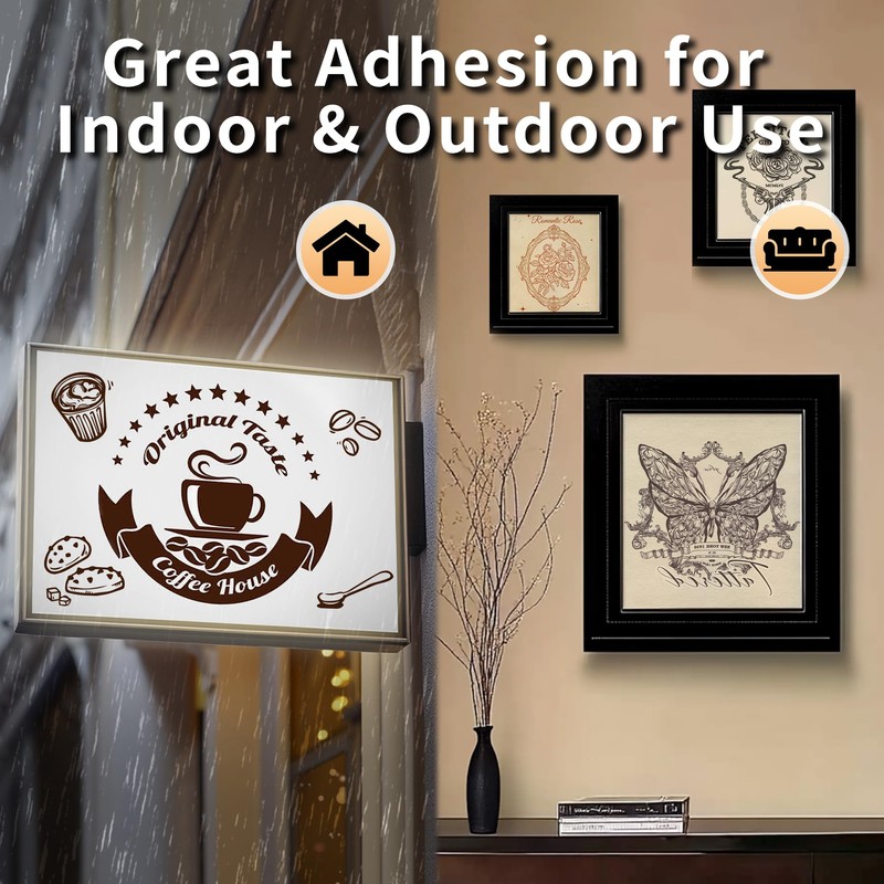 Prime Vinyl Permanent Vinyl, 12'X 6FT Red Vinyl Roll for