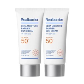 Real Barrier Cera Moisture Barrier Sun Cream 50ml x 2 / 리얼베리어 세라 수분 장벽 선크림 50ml x 2개