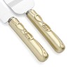 Juego de cuchillo y servidor para tartas de boda con