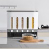 Xuthusman 10KG 360° Rotating Storage Dispenser 6 in1 Kitchen Pantry