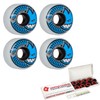 Spitfire Skateboard Wheels 56mm 80HD Conical Full Clear with ABEC