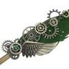 Retro Feather Pen Set Vintage Map Pattern Quill Pen Set