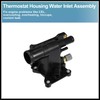 HEROFFIX Engine Coolant Thermostat Housing Assembly Replacement for Mazda 3
