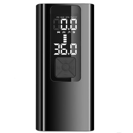 Tire Inflator Portable Air Compressor, LED Light and Auto Shut-Off Function for Car Tires, Motorcycle, Bicycle, Balls with Digital Pressure Gauge,