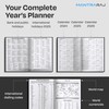 MantraRaj 2025 A5 Day A Page Diary with Hard Backed