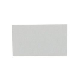 JAM PAPER Blank Flat Note Cards - 2 x 3 1/2 (Fits in 3Drug Envelopes) - White - 100/Pack