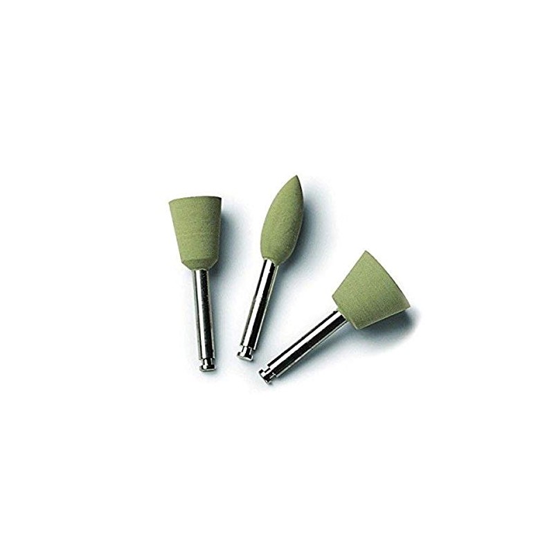 Ivoclar Vivadent 533587 Politip Polisher, Small Cup (D), Green (Pack