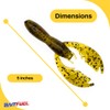 BAITFUEL PACA Craw Creature Bait Infused with Supercharged X55 Formula