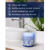 Rainforest Lily Mist Scented Candle | Big 3-Wick Soy Candle