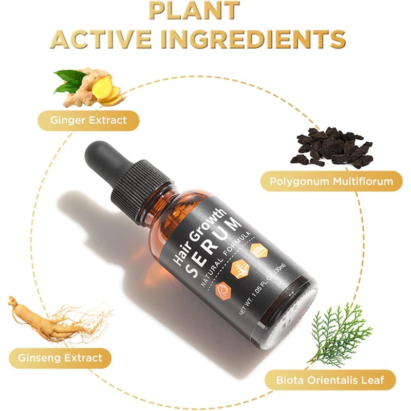 Suero para Crecimiento Capilar Fórmula Natural 30ml