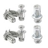 SaveSooo 8pcs Turnnut Rivet Nut Fixing Screw Petal Nut Expansion