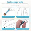Aswalling Head massage spider head masseur for relaxation therapy and