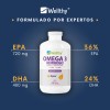 Omega 3 Salmón Noruego Epax® 400 Cápsulas Wellthy Sabor Sin