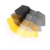 Motorcycle Windshield Acrylic Heightened Adjustable Clip On Wind Deflector Windscreen