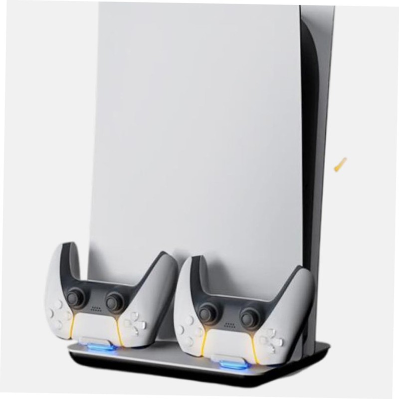 OSALADI Multi-Functional Cooling Stand Dual Charging Dock and Led Light