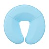 Face Pillow, Height 3.1 inches (8 cm), Light Blue [Massage