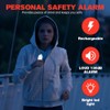 Safesound 130dB Personal Defense Alarm Keychain - Emergency LED Flashlight
