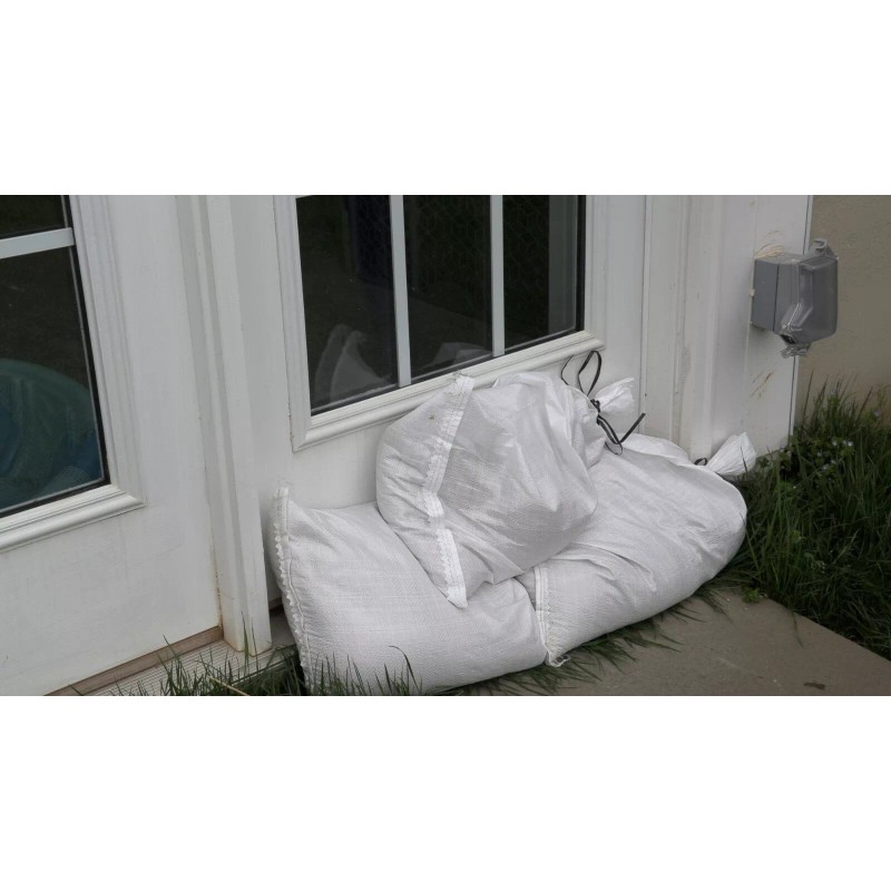 HALSTED 15in. x 27in. Heavy Duty White Woven Sand Bags