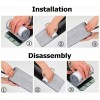 generic Repuesto De 4 Almohadillas Para Trapeador De Microfibra