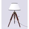 Nauticalmart Antique Royal Nautical Wood Tripod Table Lamp