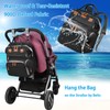 Jeryswet Baby Diaper Bags with Changing Station, Waterproof Large Capacity