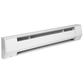 KING 2K2405BW K Series Baseboard Heater, 27" / 500W / 240V, Bright White