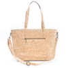 DeCarbonize Handbag made of cork women's shopper shoulder bag large