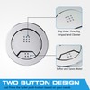 Excel Home Toilet Flush Button Replacement for Cistern- Dual Button