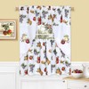 Achim Home Furnishings Ambrosia - Embellished Tier & Swag Set