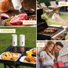Vucchini Electric Salt and Pepper Grinder Set 6-Level External Adjustable