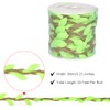 Natural Jute Twine with Green Leaf Ribbon – 33ft Decorative