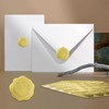 500 Pcs Embossed Gold Foil Stickers Gold Stickers with Heart