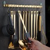 Gold Cooking Utensils Set, Kyraton Stainless Steel 37 Pieces Kitchen