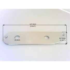 True Custom Shop® Chrome 2-Hole Control Plate for Fender '51 Precision Bass