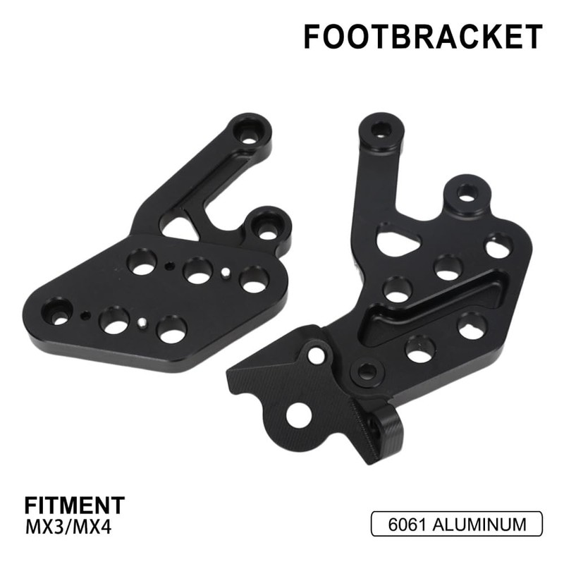 Foot Pegs Holder for Talaria Sting, Adjustable Foot Pegs Drop
