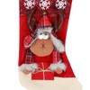 Hanging Christmas Holiday Stockings Sock Gift Bag Hanging Pendant Christmas