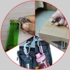 Tungyi Titanium Carabiner Keychain Clip, 3-in-1 Multi Function Keychain Looking