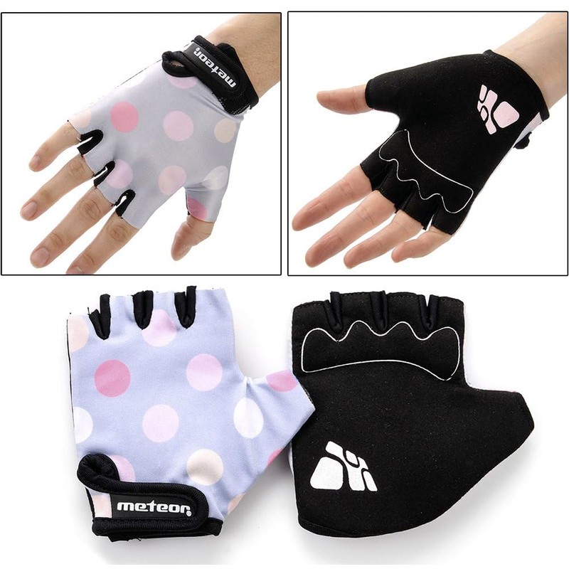 meteor DOTS 23372 Children's Cycling Gloves Quality Good Grip Cycling