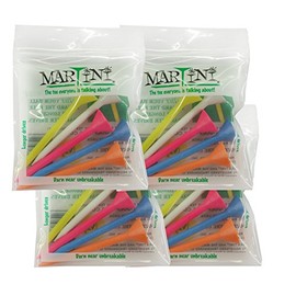 Martini Golf Tees Assorted 5-Pack (4 Count)