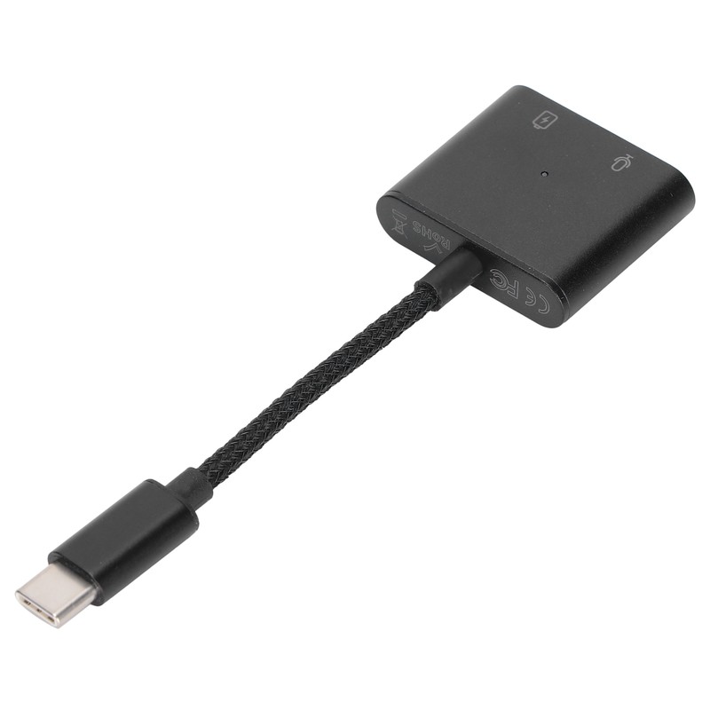 2 in 1 Type C to Type C Audio Adapter