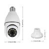 WiFi Light Bulb 1080P Security Camera Color Night Vision Motion