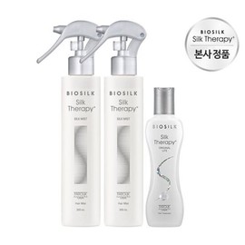 Silk Therapy Silk No-Wash Sheet 200ml x 2 + Light Essence 60ml / 실크테라피 실크노워시트릿200ml2개+라이트에센스60ml