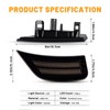Gempro LED Side Marker Lights for 2021-2024 Yukon XL Denali
