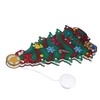 LED Christmas Decoration Light PVC Lighted Festival Window Silhouette Christmas
