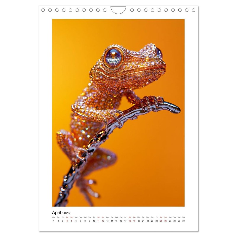 Wilderness Royale, US-Version (Wall Calendar 2026 DIN A4 Portrait), CALVENDO
