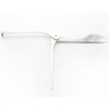 2Pcs Silver Pipe Tamper Tool Pipe Reamer Tool Stainless Steel