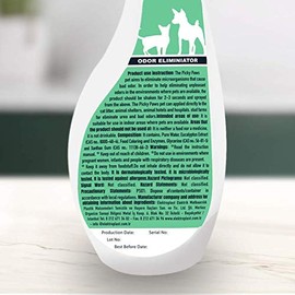 The Picky Paws Pet Odor Eliminator Ready-to-Use Eucalyptus Spray, for Dogs, Cats and other Pets 16 FL oz.