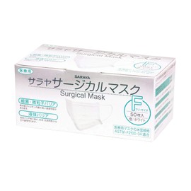 Saraya Surgical Mask F 51115 (White) 50 Maiiri Saraya