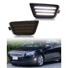 PWOBVZ LED Side Marker Light Assembly, Front Fender Bumper Lamps