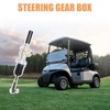 Golf Cart Steering Gear Box Assembly Fits for EZGO TXT(2001-Up)